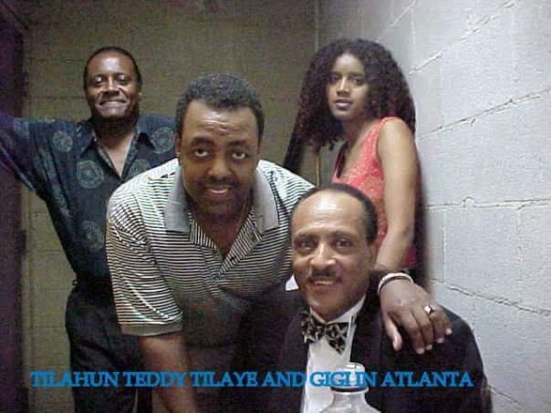 Dawit Tsige performing live